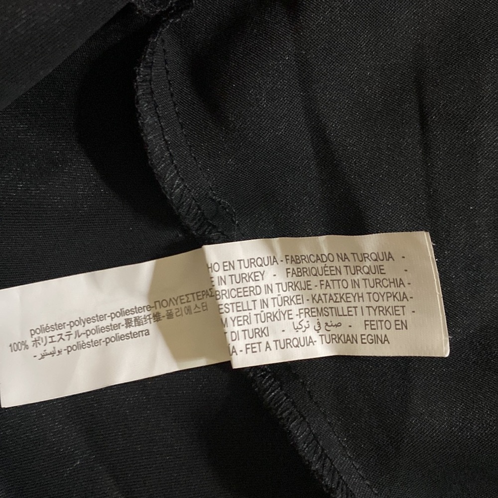 Zara Black Satin Halter Mini Dress - Picture 16 of 16